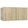 Set de muebles salón TV 10 pzas madera ingeniería roble Sonoma von , TV-Möbel - Ref: Foro24-3078980, Preis: 391,77 €, Rabatt: %