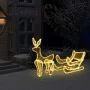 Luces de Navidad de reno y trineo con malla 432 LEDs by , Christmas lights - Ref: Foro24-289971, Price: 82,98 €, Discount: %