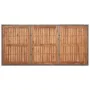 Mesa de jardín ratán PE gris madera acacia maciza 190x90x75 cm by , Garden tables - Ref: Foro24-46108, Price: 222,12 €, Disco...