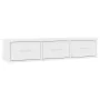 Estante cajones para pared contrachapada blanco 88x26x18,5 cm von , Regale und Regale - Ref: Foro24-800594, Preis: 55,89 €, R...