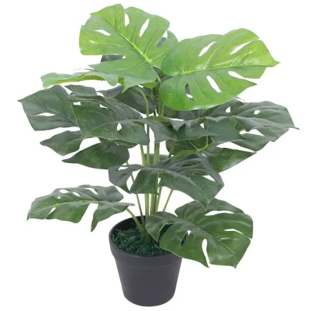 Planta de monstera artificial con maceta verde 45 cm by , artificial flora - Ref: Foro24-244434, Price: 20,79 €, Discount: %