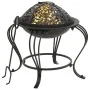 Brasero con atizador acero 49 cm by , Chimneys - Ref: Foro24-311886, Price: 83,33 €, Discount: %