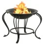 Brasero con atizador acero 49 cm by , Chimneys - Ref: Foro24-311886, Price: 83,33 €, Discount: %