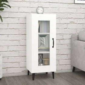 Aparador de madera contrachapada blanco 34,5x34x90 cm by , Sideboards - Ref: Foro24-812402, Price: 56,31 €, Discount: %