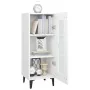 Aparador de madera contrachapada blanco 34,5x34x90 cm de , Aparadores - Ref: Foro24-812402, Precio: 56,31 €, Descuento: %