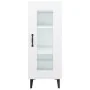 Aparador de madera contrachapada blanco 34,5x34x90 cm de , Aparadores - Ref: Foro24-812402, Precio: 56,31 €, Descuento: %