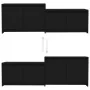 Mueble para TV madera contrachapada negro 146,5x35x50 cm von , TV-Möbel - Ref: Foro24-809810, Preis: 71,67 €, Rabatt: %