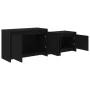 Mueble para TV madera contrachapada negro 146,5x35x50 cm von , TV-Möbel - Ref: Foro24-809810, Preis: 71,67 €, Rabatt: %