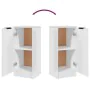 Aparadores 2 uds madera contrachapada blanco brillo 30x30x70 cm von , Sideboards - Ref: Foro24-811146, Preis: 65,92 €, Rabatt: %