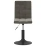Sillas de comedor giratorias 6 unidades terciopelo gris oscuro de , Sillas de comedor - Ref: Foro24-3089301, Precio: 375,25 €...