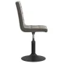 Sillas de comedor giratorias 6 unidades terciopelo gris oscuro de , Sillas de comedor - Ref: Foro24-3089301, Precio: 375,25 €...