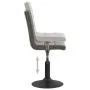 Sillas de comedor giratorias 6 unidades terciopelo gris oscuro de , Sillas de comedor - Ref: Foro24-3089301, Precio: 375,25 €...