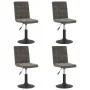 Sillas de comedor giratorias 4 unidades terciopelo gris oscuro de , Sillas de comedor - Ref: Foro24-3089290, Precio: 251,58 €...