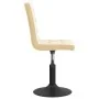 Sillas de comedor giratorias 6 unidades terciopelo crema by , dining chairs - Ref: Foro24-3089299, Price: 326,55 €, Discount: %