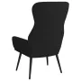 Sillón de relax con reposapiés de tela color negro by , Armchairs - Ref: Foro24-3097435, Price: 119,69 €, Discount: %