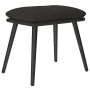 Sillón de relax con reposapiés de tela color negro by , Armchairs - Ref: Foro24-3097435, Price: 119,69 €, Discount: %