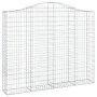 Cestas gaviones 7 uds forma de arco hierro 200x30x160/180 cm by , Pots and planters - Ref: Foro24-3145498, Price: 1,00 €, Dis...