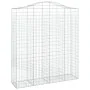 Cestas de gaviones 12 uds forma de arco hierro 200x50x220/240cm von , Töpfe und Pflanzgefäße - Ref: Foro24-3145776, Preis: 1,...