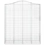 Cestas de gaviones 12 uds forma de arco hierro 200x50x220/240cm von , Töpfe und Pflanzgefäße - Ref: Foro24-3145776, Preis: 1,...
