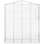 Cestas de gaviones 10 uds forma de arco hierro 200x50x220/240cm von , Töpfe und Pflanzgefäße - Ref: Foro24-3145774, Preis: 1,...