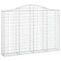 Cestas gaviones 15 uds forma de arco hierro 200x30x140/160 cm von , Töpfe und Pflanzgefäße - Ref: Foro24-3145485, Preis: 1,00...