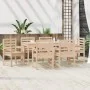 Juego de comedor de jardín 7 piezas madera maciza de pino de , Conjuntos de jardín - Ref: Foro24-3154713, Precio: 425,21 €, D...