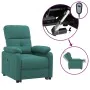 Sillón reclinable eléctrico tela verde oscuro by , Armchairs - Ref: Foro24-3073808, Price: 239,81 €, Discount: %