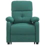 Sillón reclinable eléctrico tela verde oscuro by , Armchairs - Ref: Foro24-3073808, Price: 239,81 €, Discount: %