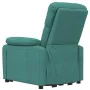 Sillón reclinable eléctrico tela verde oscuro by , Armchairs - Ref: Foro24-3073808, Price: 239,81 €, Discount: %