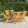 Sillas de jardín plegables 6 uds madera maciza teca 47x63x90 cm von , Gartenstühle - Ref: Foro24-3155047, Preis: 510,67 €, Ra...