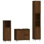 Set de muebles baño 3 pzas madera contrachapada roble marrón von , Badezimmermöbel - Ref: Foro24-3190220, Preis: 182,13 €, Ra...