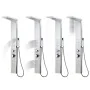 Sistema de panel de ducha acero inoxidable cuadrado by , Jet nozzles for bathtubs and showers - Ref: Foro24-142371, Price: 18...