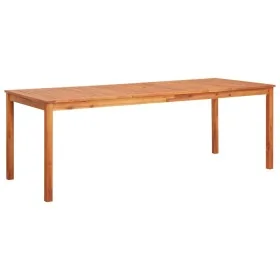 Mesa de jardín madera maciza de acacia 215x90x74 cm von , Gartentische - Ref: Foro24-45963, Preis: 338,61 €, Rabatt: %