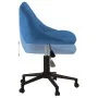 Silla de oficina giratoria de terciopelo azul von , Bürostühle - Ref: Foro24-335488, Preis: 94,16 €, Rabatt: %