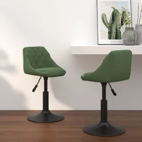 Sillas de comedor giratorias 2 unidades terciopelo verde oscuro von , Essstühle - Ref: Foro24-335330, Preis: 99,44 €, Rabatt: %