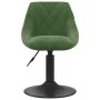 Sillas de comedor giratorias 2 unidades terciopelo verde oscuro von , Essstühle - Ref: Foro24-335330, Preis: 99,44 €, Rabatt: %