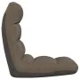 Tumbona de suelo plegable de tela gris taupe de , Sillas de suelo - Ref: Foro24-336593, Precio: 76,07 €, Descuento: %