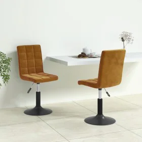 Sillas de comedor giratorias 2 unidades terciopelo marrón von , Essstühle - Ref: Foro24-335739, Preis: 115,51 €, Rabatt: %
