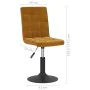Sillas de comedor giratorias 2 unidades terciopelo marrón de , Sillas de comedor - Ref: Foro24-335739, Precio: 115,51 €, Desc...