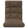 Silla de suelo plegable de tela marrón de , Sillas de suelo - Ref: Foro24-336587, Precio: 73,76 €, Descuento: %