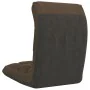 Silla de suelo plegable de tela marrón de , Sillas de suelo - Ref: Foro24-336587, Precio: 73,76 €, Descuento: %