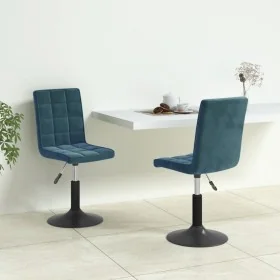 Sillas de comedor giratorias 2 uds terciopelo azul von , Essstühle - Ref: Foro24-335745, Preis: 106,94 €, Rabatt: %