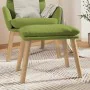 Reposapiés de terciopelo verde claro 45x29,5x35 cm by , Ottomans - Ref: Foro24-341438, Price: 33,52 €, Discount: %