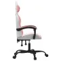 Silla gaming giratoria cuero sintético blanco y rosa von , Gaming-Stühle - Ref: Foro24-349600, Preis: 105,28 €, Rabatt: %