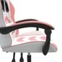 Silla gaming giratoria cuero sintético blanco y rosa von , Gaming-Stühle - Ref: Foro24-349600, Preis: 105,28 €, Rabatt: %