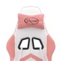 Silla gaming giratoria cuero sintético blanco y rosa von , Gaming-Stühle - Ref: Foro24-349600, Preis: 105,28 €, Rabatt: %