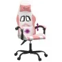 Silla gaming giratoria cuero sintético blanco y rosa von , Gaming-Stühle - Ref: Foro24-349600, Preis: 105,28 €, Rabatt: %