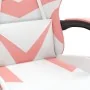 Silla gaming giratoria cuero sintético blanco y rosa von , Gaming-Stühle - Ref: Foro24-349552, Preis: 104,22 €, Rabatt: %