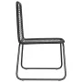 Sillas de jardín 4 unidades ratán sintético negro von , Gartenstühle - Ref: Foro24-313112, Preis: 241,18 €, Rabatt: %