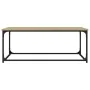 Mesa de centro madera y hierro roble Sonoma 102x50x40 cm von , Couchtisch - Ref: Foro24-823298, Preis: 46,48 €, Rabatt: %